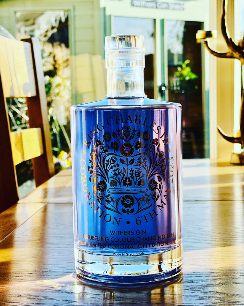 Withers Gin Limited Edition Coronation Gin KuKu Connect